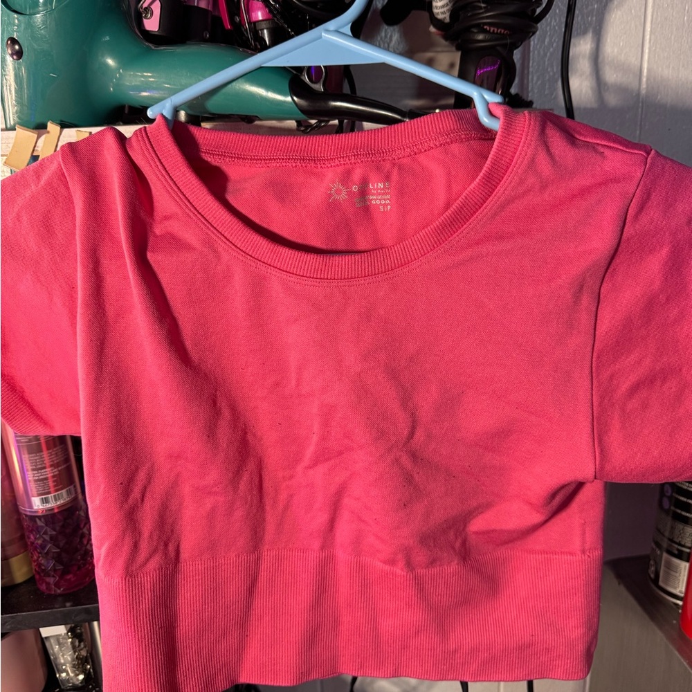 Aerie Pink Crop Top